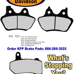 Harley-Davidson Brake Pads ~ KFP7237 – KFP7254 – KFP7303 – KFP7304 – KFP7317 – KFP7318