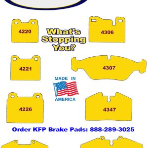 Porsche ~ KFP4220 – KFP4221 – KFP4226 – KFP4304 – KFP4306 – KFP4307 – KFP4347 – KFP4361