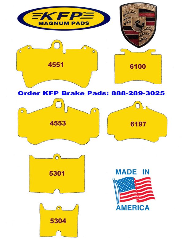 Porsche - KFP4551 - KFP4553 - KFP5301 - KFP5304 - KFP6100 - KFP6197