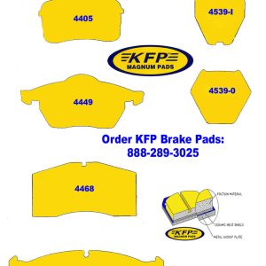 Audi brake pads ~ KFP4405 – KFP4449 – KFP4468 – KFP4502 – KFP4539-I – KFP4539-0
