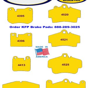 Porsche ~ KFP372 – KFP609 – KFP776 – KFP737 – KFP977 – KFP1014 – KFP738 – KFP991 – KFP916 – KFP5301 – KFP5304 – KFP6208 – KFP6100 – KFP6197 – KFP6197T