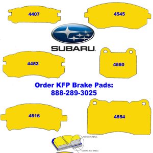 Subaru – KFP4407 – KFP4452 – KFP4516 – KFP4524 – KFP4545 – KFP4550 – KFP4554 – KFP4555