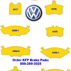 Volkswagen – KFP4217 – KFP4266-I – KFP4266-0 – KFP4295 – KFP4330 – KFP4345 – KFP4456-I – KFP4456-0