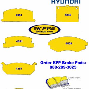 Geo & Hyundai  – KFP4301 – KFP4351 – KFP4387 – KFP4406 – KFP4246 – KFP4509