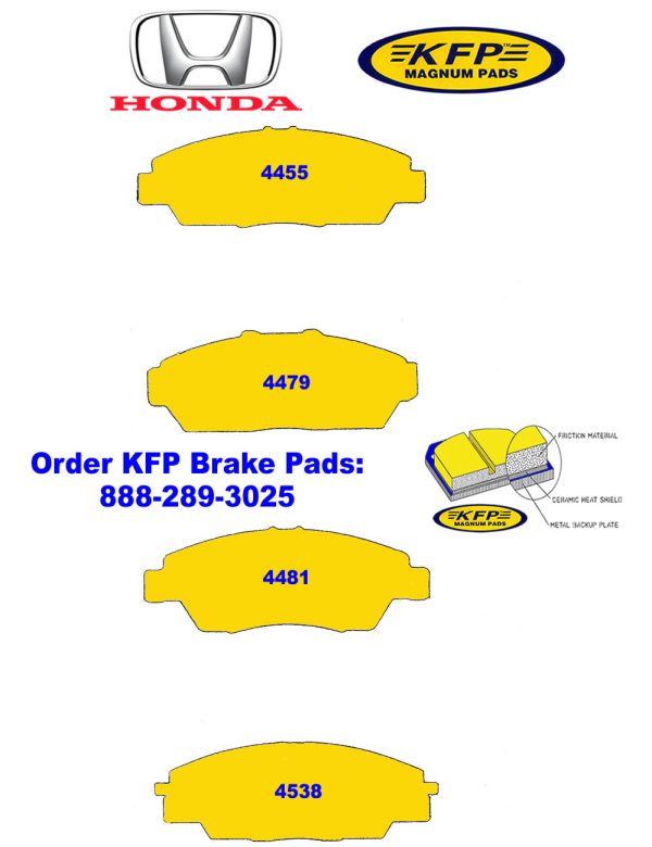 Honda ~ KFP4455 - KFP4479 - KFP4481 - KFP4538