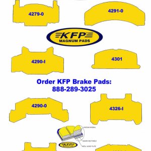 General Motors GM brake pads – 4279-0 – 4290-I – 4290-0 – 4291-I – 4291-0 – 4301 – 4326-I – 4326-0 – 4327-I – 4327-0 – 4351 – 4360-I – 4360-0 – 4365 – 4380 – 4381