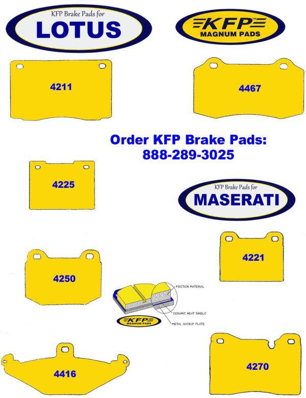 Lotus & Maserati - KFP4211 - KFP4225 - KFP4250 - KFP4416 - KFP4467 - KFP4221 - KFP4270