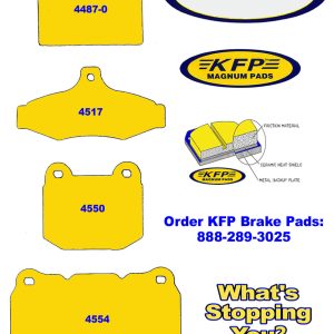 Mitsubishi brake pads – KFP4410 – KFP4414 – KFP4434 – KFP4435 – KFP4436 – KFP4437 – KFP4454 – KFP4487-I – KFP4487-0 – KFP4517 – KFP4550 – KFP4554
