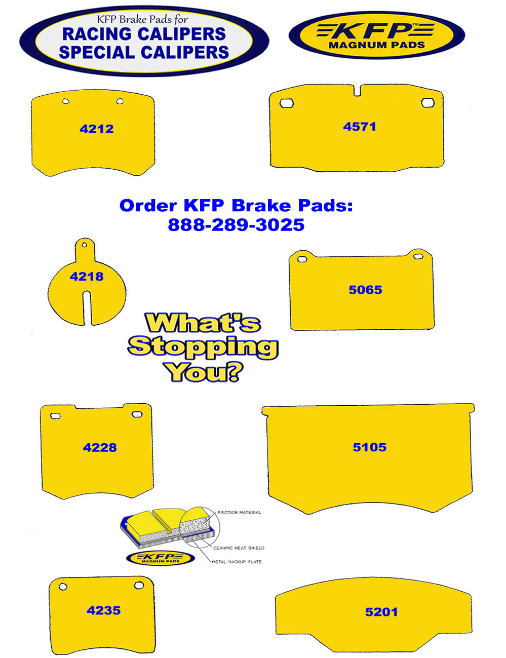 Racing & Special Calipers - KFP4212 - KFP4218 - KFP4228 - KFP4235 - KFP4571 - KFP5065 - KFP5105 - KFP5201