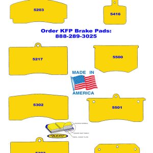 Racing & Special Calipers – KFP5203 – KFP5217 – KFP5302 – KFP5303 – KFP5416 – KFP5500 – KFP5501 – KFP5502