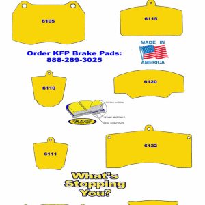 Racing & Special Calipers – KFP6105 – KFP6110 – KFP6111 – KFP6113 – KFP6115 – KFP6120 – KFP6122 – KFP6144